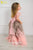Blush Tiered Toddler Formal Dress