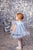 Baby Girl Dress For Special Occasion in baby blue color