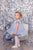 Baby Girl Dress For Special Occasion in baby blue color