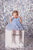 Baby Girl Dress For Special Occasion in baby blue color