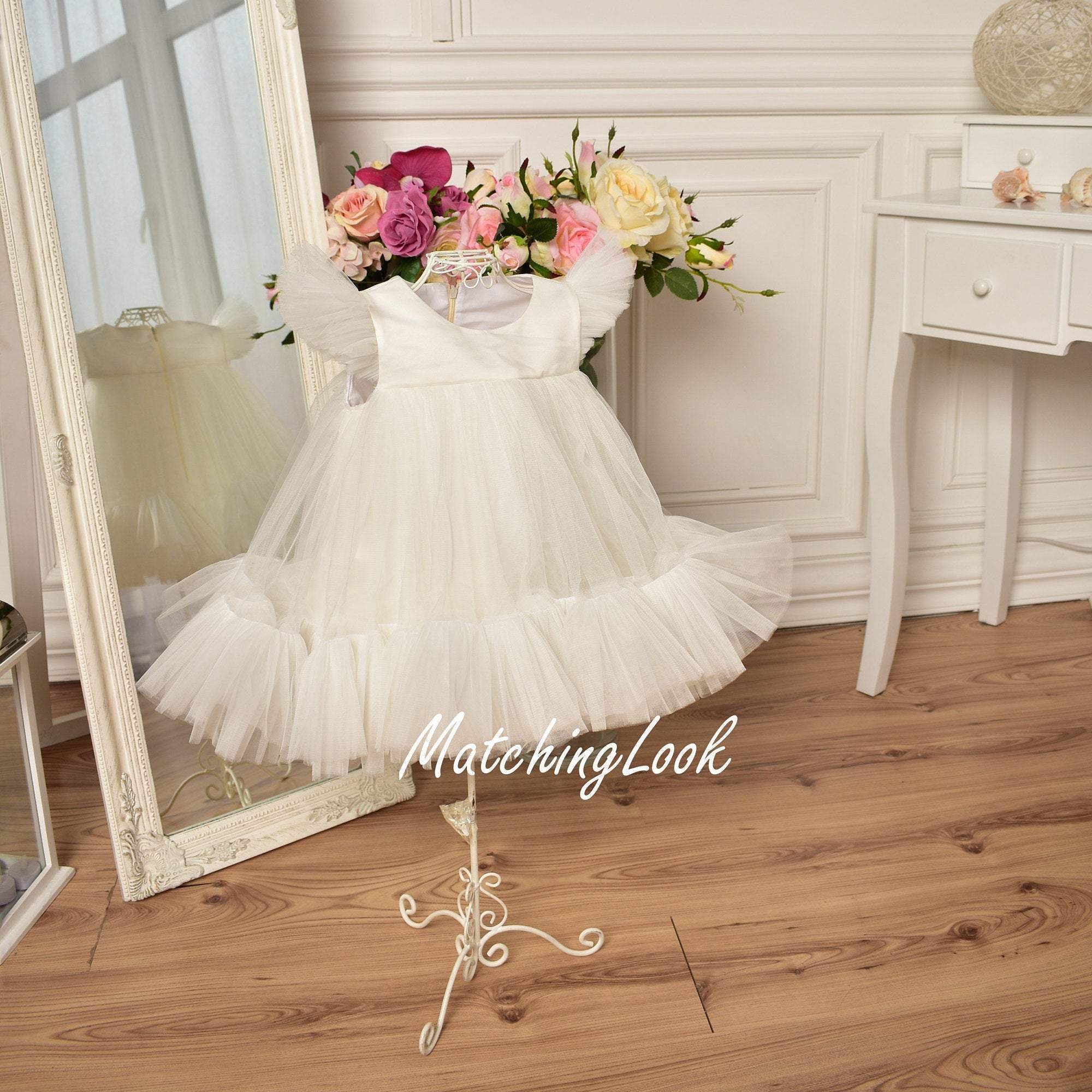 Shop Ivory 1st Birthday Tutu Dress