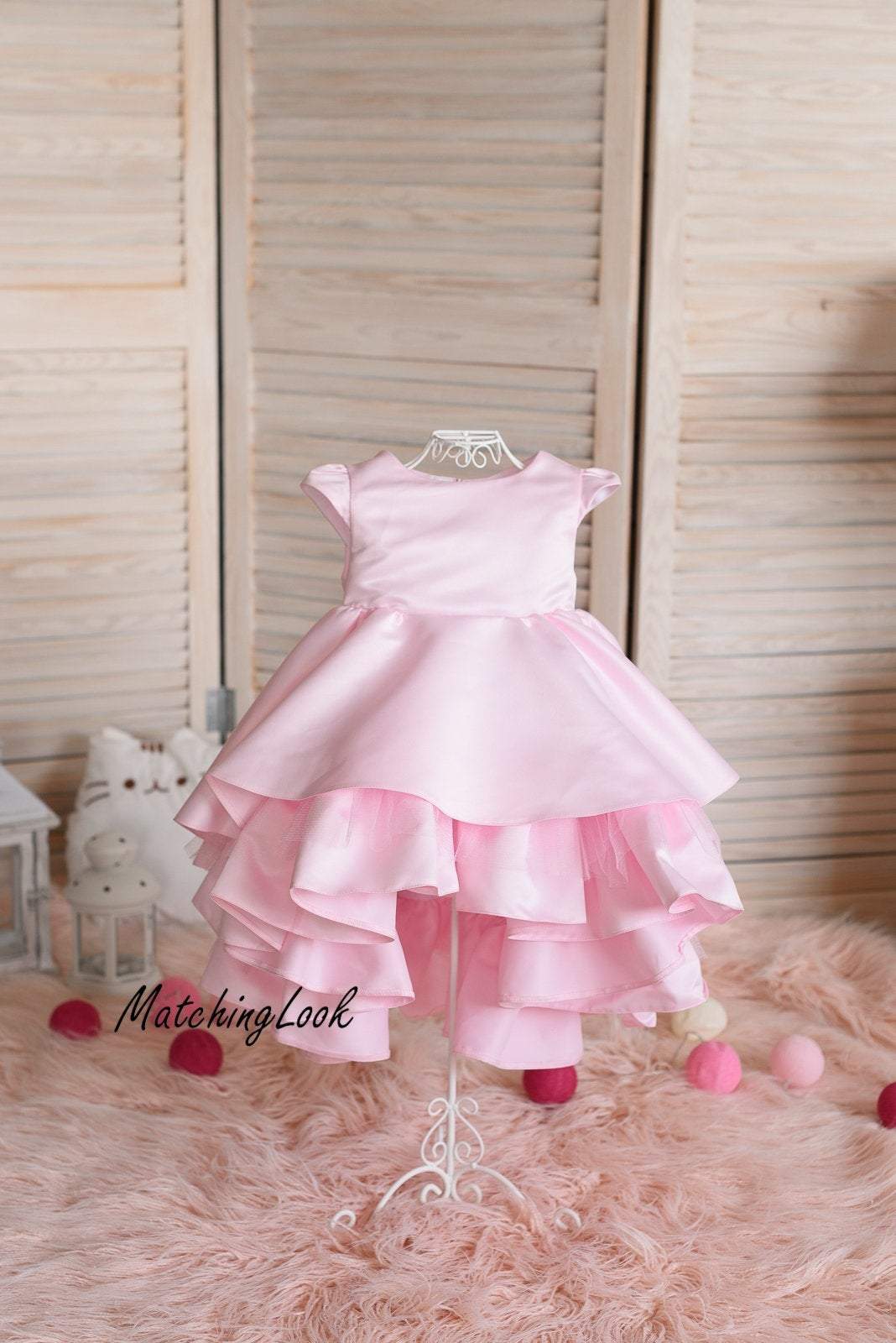 First Birthday Dress, Pink Tutu Dress, Cirl Pink Birthday Outfit, First Birthday  Outfit for Girl, First Birthday Tutu Long Sleeve Dress Baby - Etsy