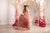 Blush Flower Girl Dress, Tiered High Low Dress, Girl Birthday Dress with Trail, Princess Tulle Dress, Formal Dress, Special Occasion