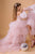 Blush Tulle Dress, Mommy and Me Dress, High Low Dress, Ruffle Formal Dress, Tulle Tiered Gown, Photoshoot Dress, Matching Mother Daughter