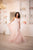 Blush Tulle Maxi Dress, Wedding Blush Dress, Maxi Prom Dress, Engagement  Dress, Tulle Bridesmaid Dress, Evening A line Dress. Corset Dress