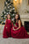 Burgundy Mommy and Me Chritmas dresses Mother daughter matching tutu dresses, Strapless dress Mom baby wedding  party dress, Valentines day - Matchinglook