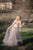Corset Wedding Dress in Bohemian Style, Sexy Sheer Tulle Wedding Dress, Elegant Sheer Dress Gown