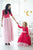 Crimson Mother daughter matching lace dresses, Mommy and Me floor length dresses outfits, Raspberry red tutu dress, birthday dresses lace - Matchinglook