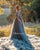 Dark grey/silver maternity tulle lace dress for photoshoot with long train - Matchinglook