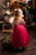 Dark Red Matching Maternity Dress, Tulle Maternity Dress, Matching Maternity Mommy And Me Dress, Photoshoot Dress, Outfit Mother Daughter