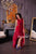 Dark red/burgundy tiered tulle evening dress - hi low Ruffle tulle dress for Christmas party - Matchinglook