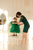 Emerald green matching outfts for party - Cristtmas mother daughter matching dresses - green holiday lace dress - Matchinglook