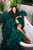 Emerald Green Maternity Robe For Photoshoot, Maternity Tulle Dress, Engagement Boudoir Tulle Dress, Pregnancy Gown, Boudoir Wedding Dress