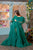 Emerald Green Maternity Tulle Robe, Tiered Photoshoot Robe, Green Sheer Robe, Pregnancy Robe for Photoshoot, Boudoir Robe Dress