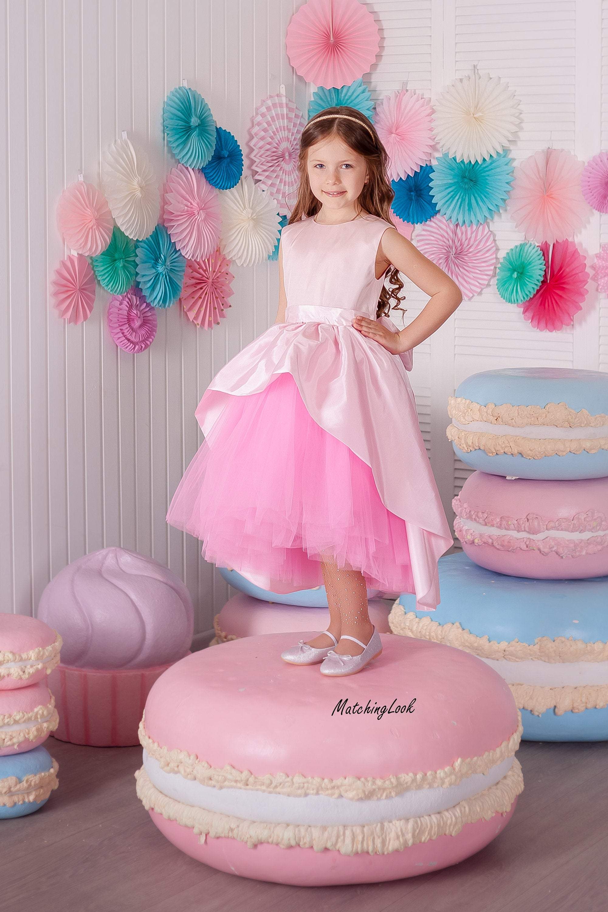 Any Kids 533 Girls Party Wear Gown Catalog - The Ethnic World