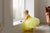 First birthday party tulle tutu dress for baby girl in yellow color - girl 2nd birthday outfit girl - baby tulle tutu yellow puffy dress - Matchinglook