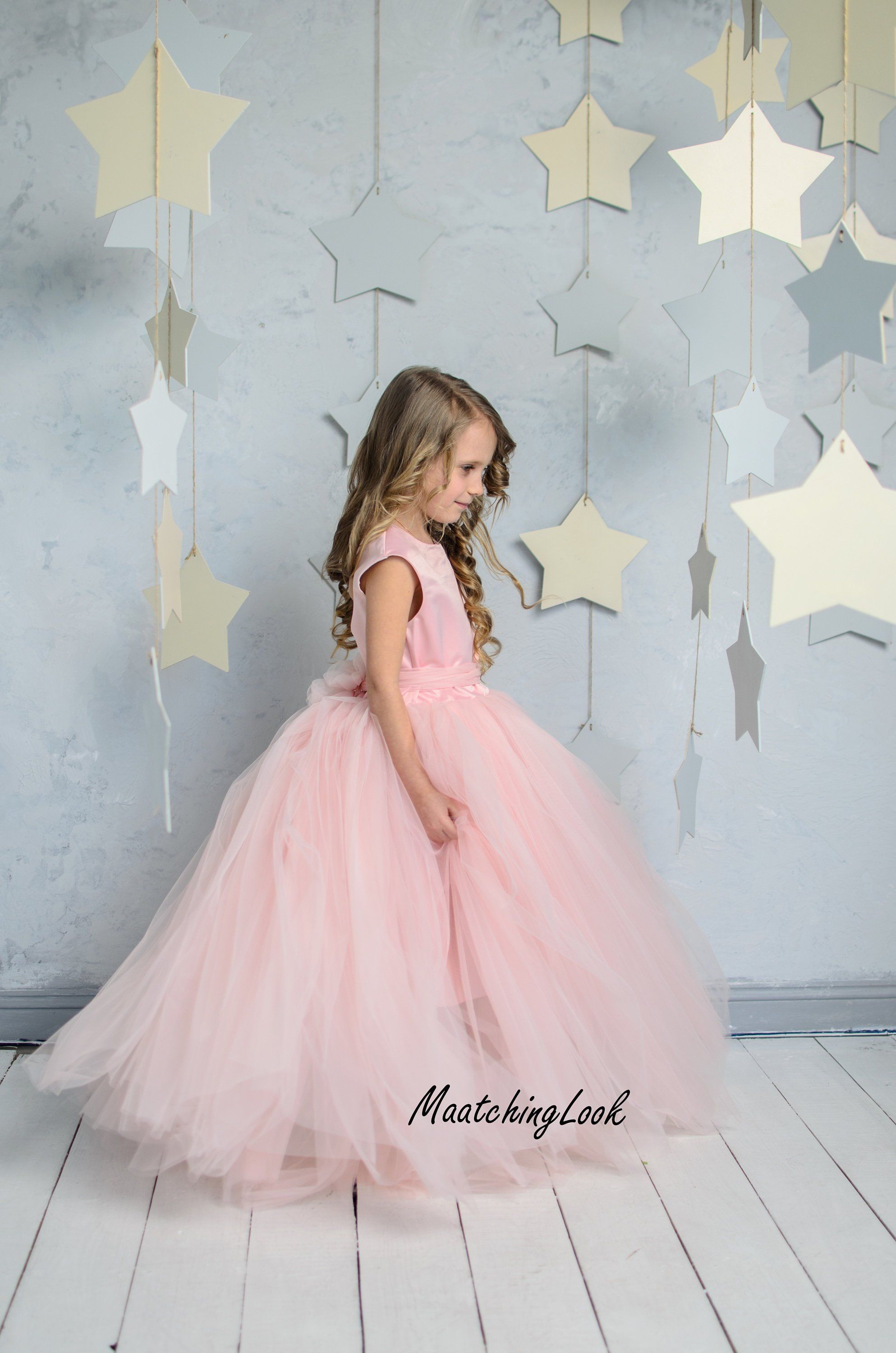 Shop Flower Girl Dress Blush Pink,Princess Dress,Blush Baby Girl