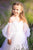 Girl White Dress, Birthday Party Dress, Flower Girl Dress, Photoshoot Dress, Puff Sleeves Dress, Girl Formal Dress, Elegant Dress, Sheer
