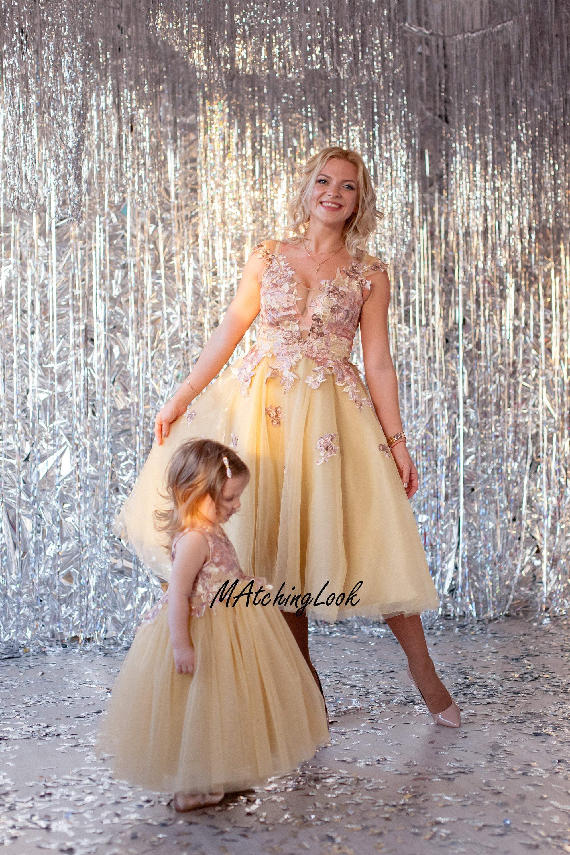Shop Gold blush tutu Matching outfits, Mmommy and Me dress, Lace Matching Mother Daughter Dress - Customizable and Made-to-Order Dresses L / 18-24 Shop Gold blush tutu Matching outfits, Mmommy and Me dress, Lace Matching Mother Daughter Dress - Customizable and Made-to-Order Dresses L / 18-24