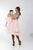 Gold Peach Sequin Mother Daughter Matching Dress Outfit, Tutu Gold Mommy and Me Outfit Dress, Pink Tutu Mother Doughter Prom Dress, Birthday - Matchinglook