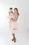 Gold Peach Sequin Mother Daughter Matching Dress Outfit, Tutu Gold Mommy and Me Outfit Dress, Pink Tutu Mother Doughter Prom Dress, Birthday - Matchinglook