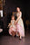 Gold sequin and blush pink mom and daughter hi low cute party dresses - Mommy and me outfits for birthday party / wedding/ Christmas party - Matchinglook