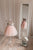 Gold sequin and peach tulle mother daughter matching tutu dress - Matchinglook