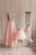 Gold sequin and peach tulle mother daughter matching tutu dress - Matchinglook