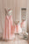 Gold sequin and peach tulle mother daughter matching tutu dress - Matchinglook