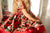 Holiday Red Dress, Poppy Flower Dress, Girl Birthday Dress, Red Photoshoot Dress, Floral Tutu Dress, Easter Girl Dress, Girl Formal Dress