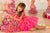 Hot Pink Barbie Dress, Girl Tutu Dress, Birthday Party Dress, Princess Dress, Toddler Tulle Dress, Pink Holiday Dress, Girl Designer Dress