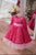 Hot Pink Dress, Mother Daughter Matching Dress, Mommy and Me Dress, Lace Dress, Baby Girl Dress, Princess Dress, Formal Dress, Elegant