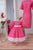 Hot Pink Dress, Mother Daughter Matching Dress, Mommy and Me Dress, Lace Dress, Baby Girl Dress, Princess Dress, Formal Dress, Elegant