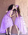Mother Daughter Matching Dress, Purple Dress, High Low Dress, Mommy and Me Outfit, Photoshoot Dress, Girl Elegant Dress, Graduation Dress