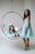 Mother Daughter Matching Dress, Girl Tutu Dress, Mint Dress, Mommy and Me Outfit, Photoshoot Dress, Princess Dress, Baby Girl Dress