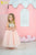 Mother Daughter Matching Dresses, Open Heart Back Dress, Pink Tutu Dress, Baby Girl Party Dress, Photoshoot Dress, Mommy and Me Outfit