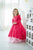 Mother Daughter Matching Dress, Mommy and Me Outfit, Red Lace Dress, Photoshoot Dress, Elegant Dress, Girl Birthday Dress, Special Occasion