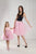 Mommy and Me Dress, Mother Daughter Matching Dress, Pink Tutu Adult Skirt, Girl Princess Dress, 1st Birthday Dress, Photoshoot Dress, Formal