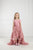 Flower Girl Dress, High Low Dress, Tulle Layered Dress, Dusty Rose Dress, Baby Girl Dress, Tutu Dress, Girl Birthday Dress, Pageant Dress