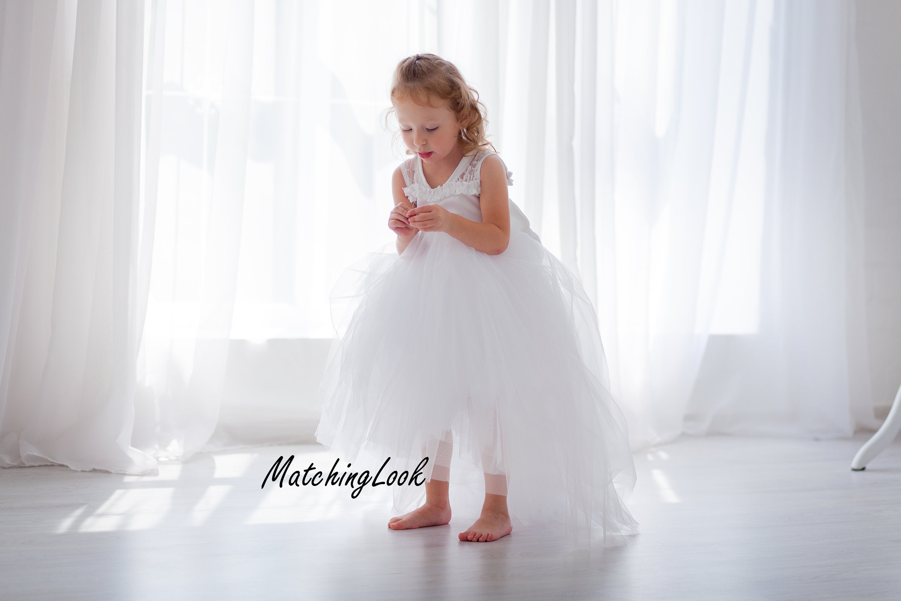 Mommy and Me Dress, White Dress, Mother Daughter Matching Dress, Photoshoot Dress, Matching Photoshoot Dress, Wedding Dress, Elegant 14 / 3T Mommy and Me Dress, White Dress, Mother Daughter Matching Dress, Photoshoot Dress, Matching Photoshoot Dress, Wedding Dress, Elegant 14 / 3T