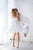White Flower Girl Dress, First Baptism Dress, Toddler Gown Dress, Christening Dress, Wedding Party Dress, High Low Dress, Girl Tutu Dress
