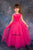 Flower Girl Dress, Hot Pink Tulle Dress, Formal Dress, Toddler Gown Dress, Photoshoot Dress, Princess Dress, 1st Birthday Dress, Elegant