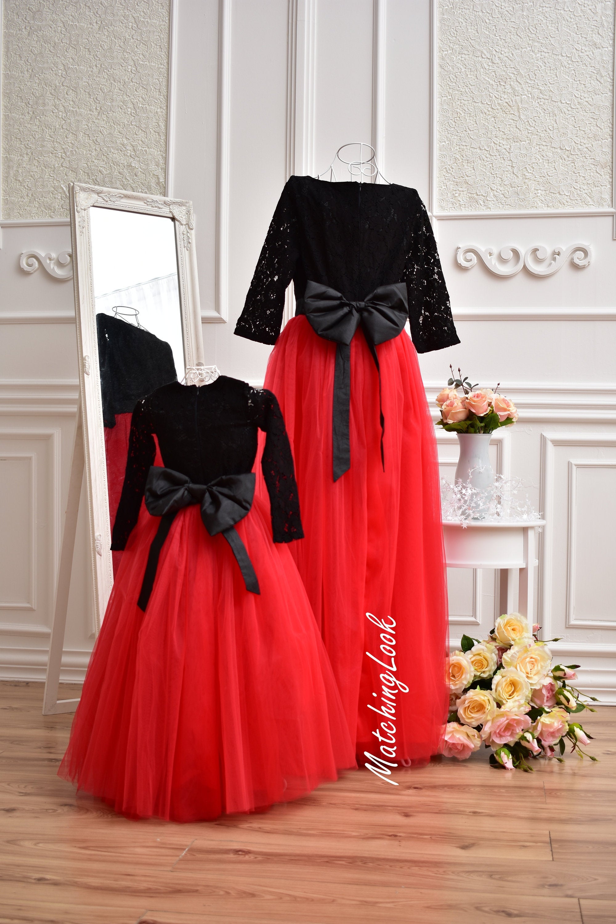 Girls Black Party Dresses