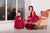 Mommy And Me Dress, Maxi Matching Dress, Mother Daughter Dress, Mommy Matching Dress, A Line Dress, Burgundy Matching Dress, Mom And Me