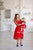 Mommy and Me Photoshoot Dress, Red Matching Dresses, Formal Dress, Baby Girl Dress, Photoshoot Dress, Mother Daughter Matching, Elegant