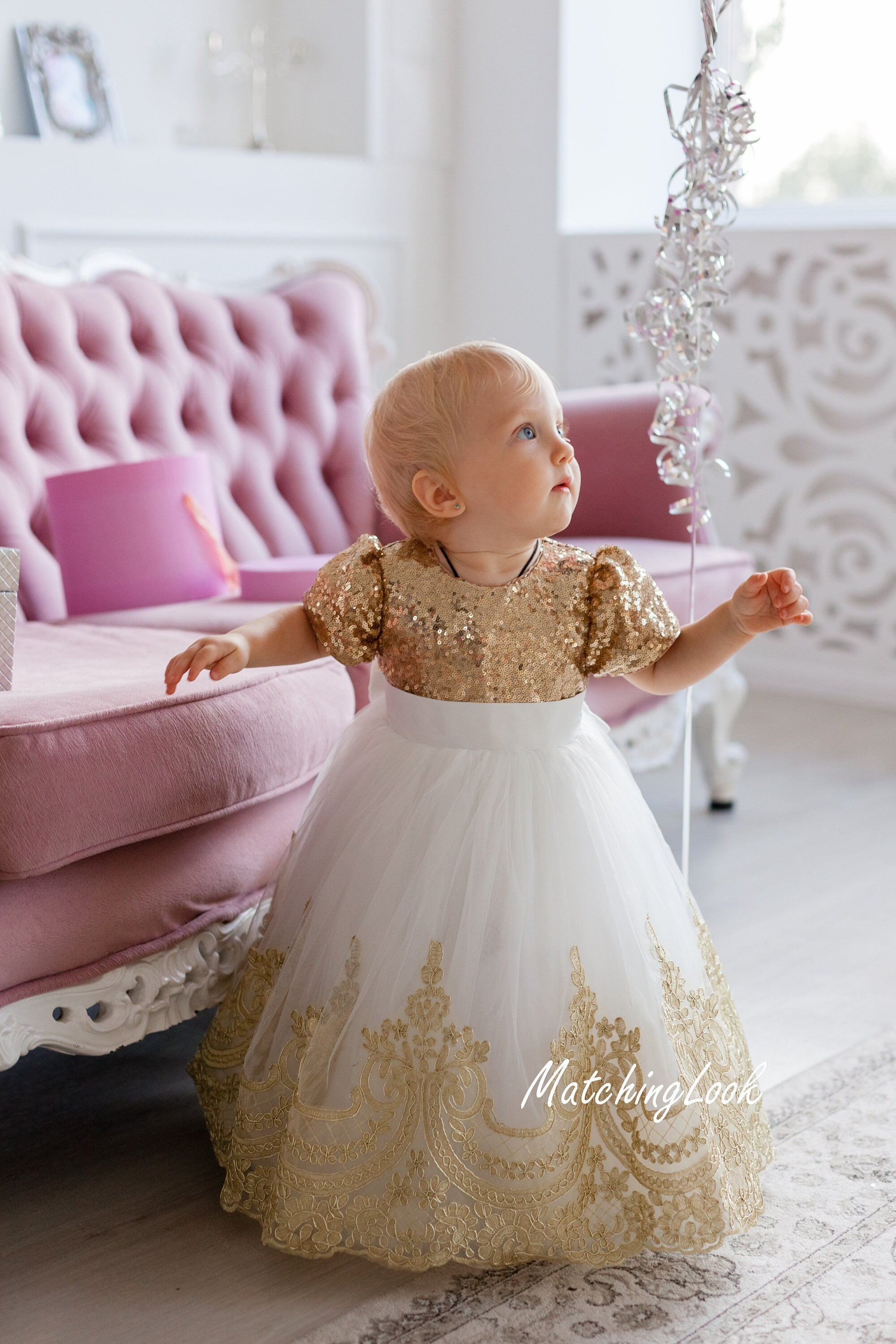 0-30M) Premium Quality Baby Princess Gown Birthday Akikah Dress / Gown Raya  2022 / Baby Gown | Shopee Malaysia