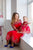 Mommy and Me Photoshoot Dress, Red Matching Dresses, Formal Dress, Baby Girl Dress, Photoshoot Dress, Mother Daughter Matching, Elegant