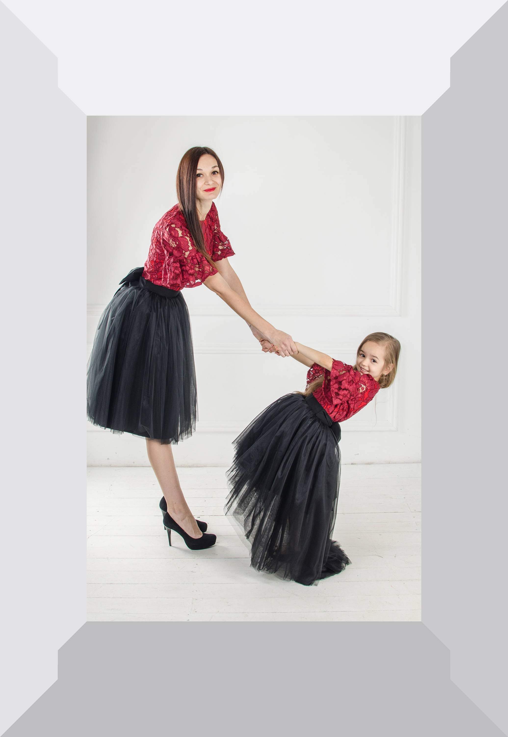 Shop Mother Daughter Matching Dress, Girl Tutu Dress, Mommy and Me Outfit, Formal Dress, 1st Birthday Dress, Burgundy Lace Dress, Elegant Dress -