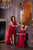 M size Dark red tulle evening dress - Christmas dark red photoshoot dress - hi low Ruffle tulle dress for Christmas party