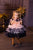 Black and Blush Tulle Ruffle Baby Girl Dress